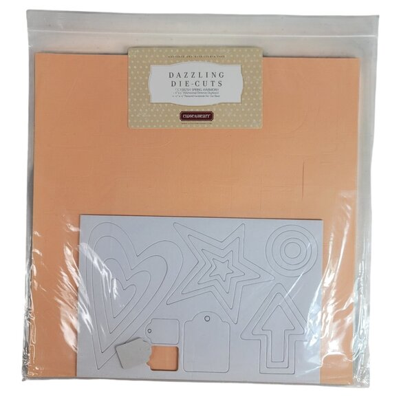 Close to My Heart Dazzling Die Cuts Spring Harmony CC1002SH 12"x12" Textured NEW - Picture 1 of 5